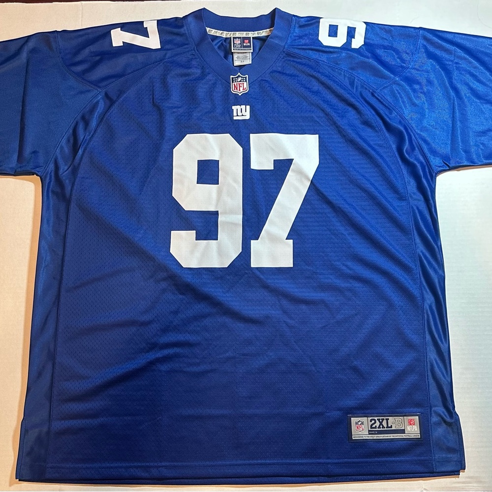 Men’s New York Giants Dexter Lawrence Jersey 2XL big & tall new with tags